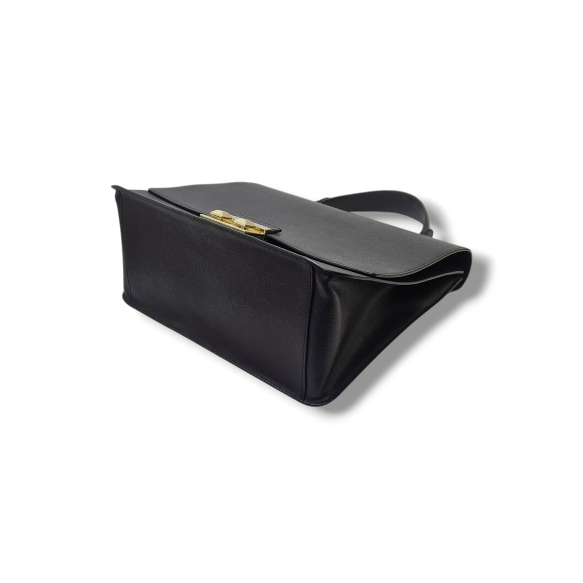 Furla Bella M Leather Tote Bag Ghw (Black)
