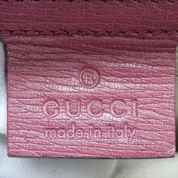 Gucci HorseBit 2 Way Safiano Leather Tote Bag Ghw (Bordeaux)