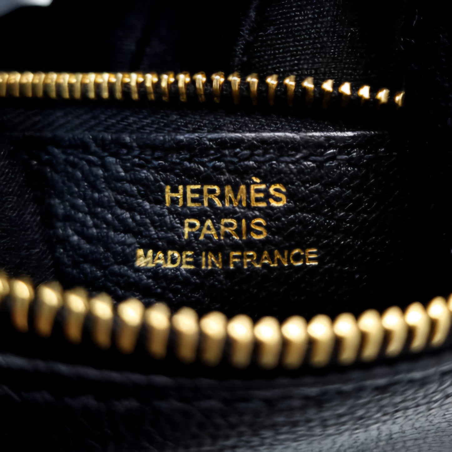 Hermes Roulis Slim Wallet Mysore Goatskin Permabrass Plated Hardware (Black)