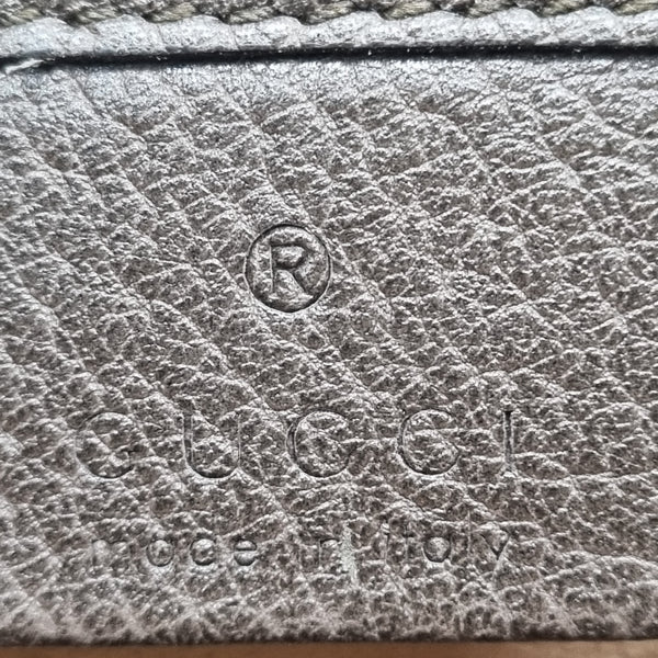 Gucci Ophidia GG Mini Bucket Bag Ghw (Ebony/Brown)