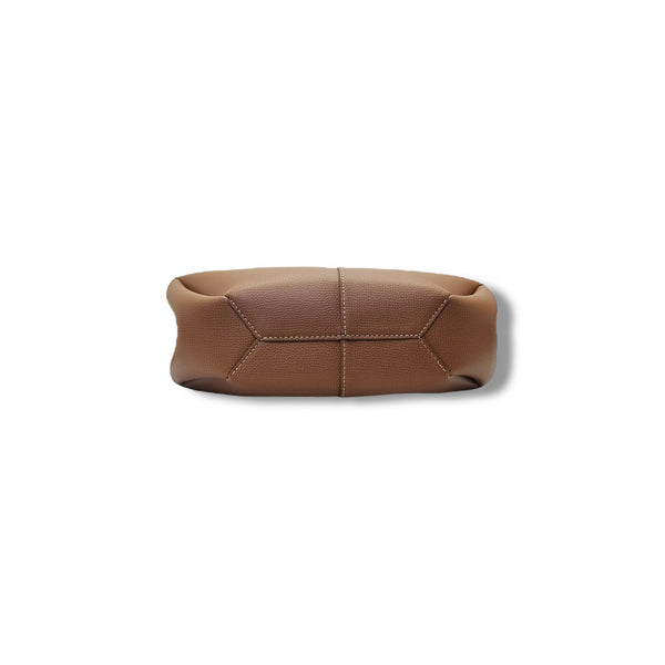 Polene Cyme Mini Leather Shoulder Bag Ghw (Camel)