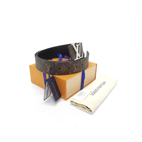 Louis Vuitton Belt Initiales Reversible Monogram Black Shw