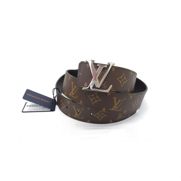 Louis Vuitton Belt Initiales Reversible Monogram Black Shw