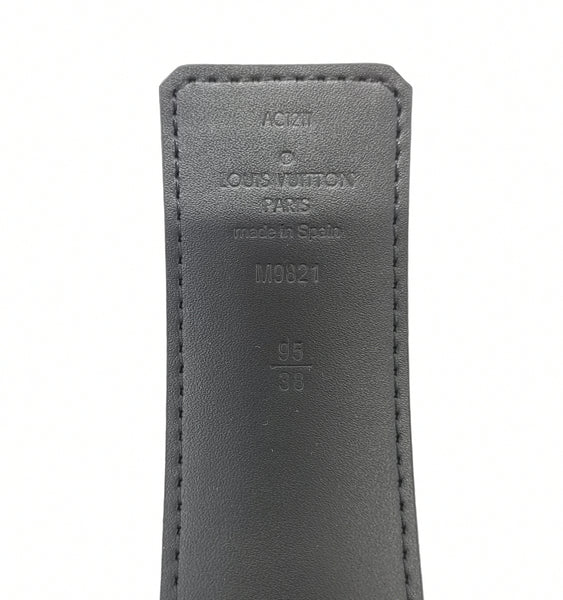 Louis Vuitton Belt Initiales Reversible Monogram Black Shw