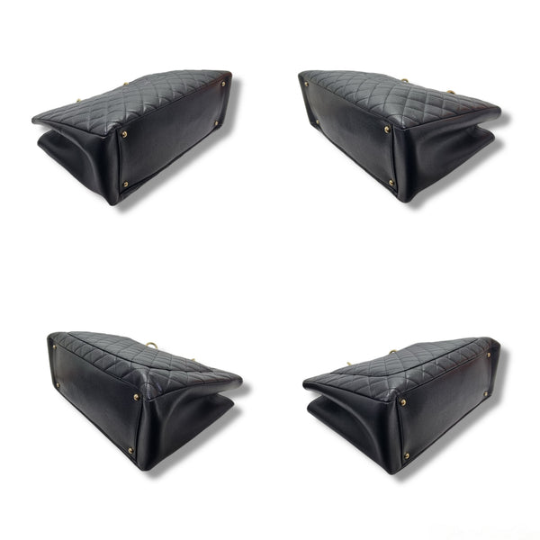 Chanel GST Xtra Large Caviar Ghw (Black)