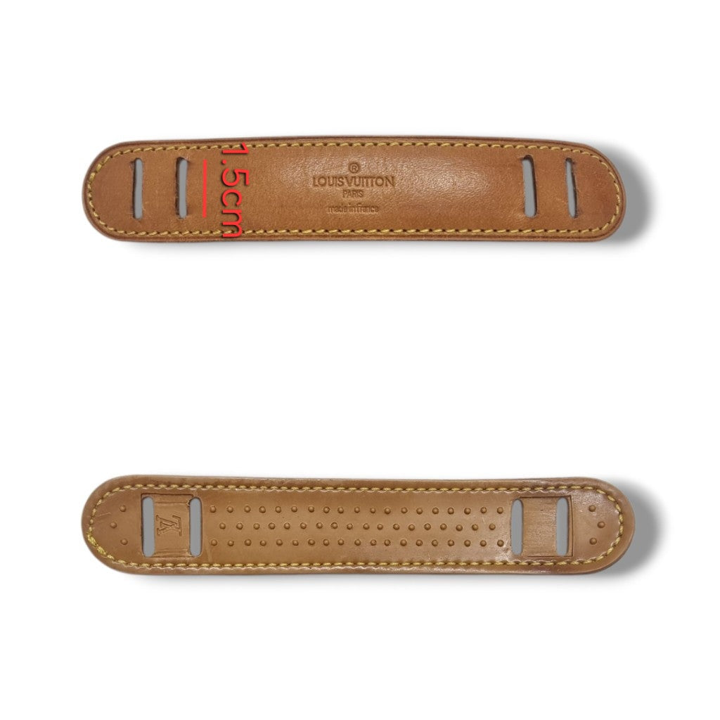 Louis Vuitton Strap Shoulder Pad Vachetta Cowhide Leather (Beige)