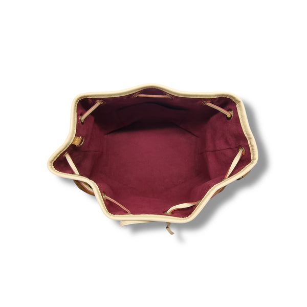 Louis Vuitton Petit Noe Monogram Multicolour White Ghw