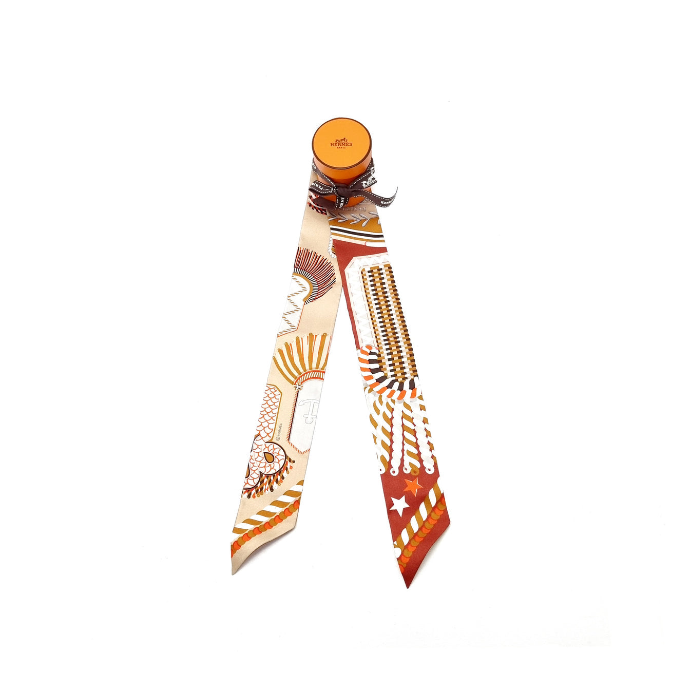 Hermes Twilly 100% Silk (Multicolor)