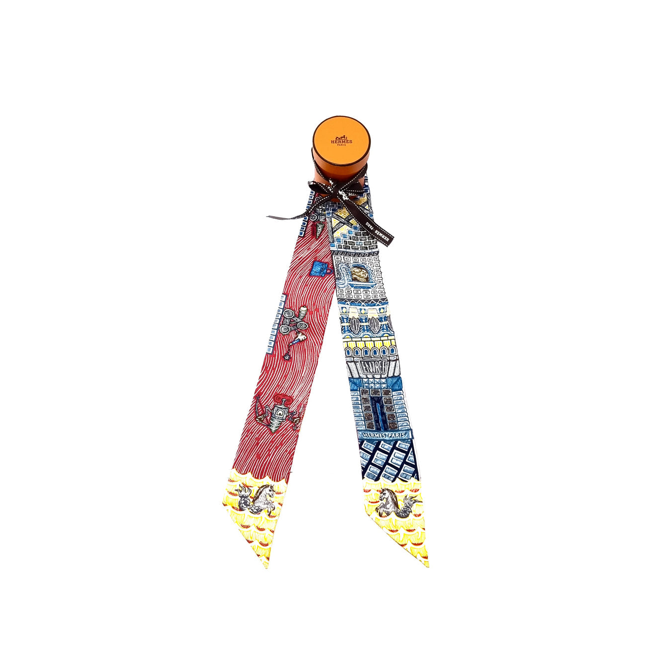 Hermes Twilly 100% Silk (Multicolor)