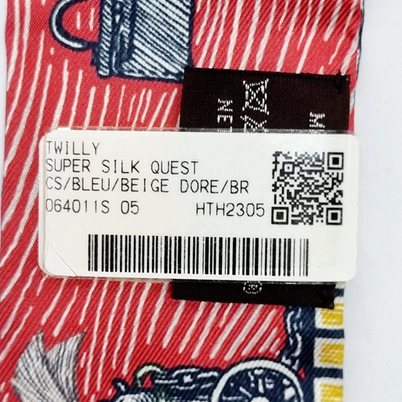 Hermes Twilly 100% Silk (Multicolor)