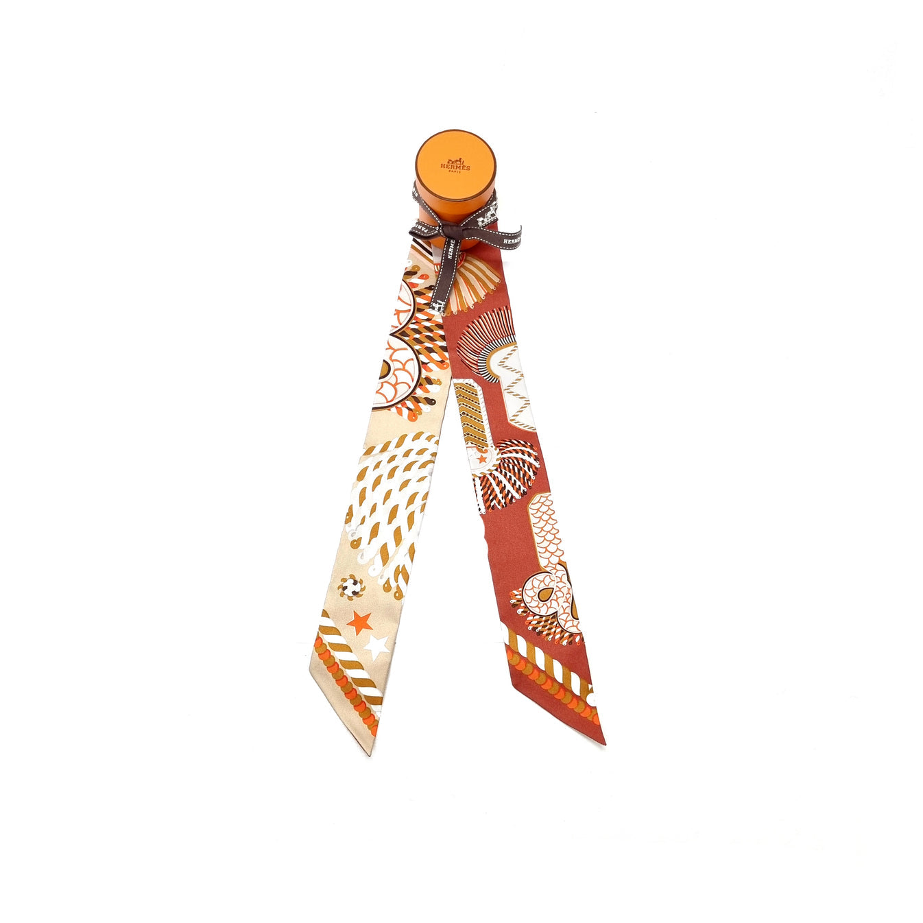Hermes Twilly 100% Silk (Multicolor)