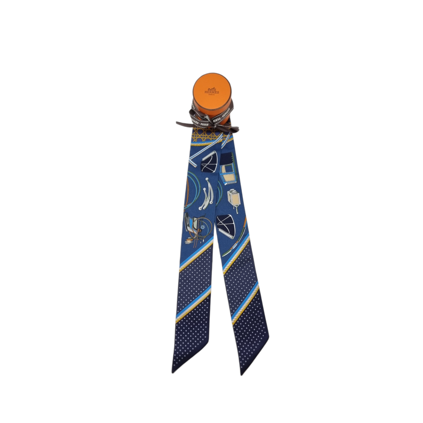 Hermes Twilly 100% Silk (Multicolor)
