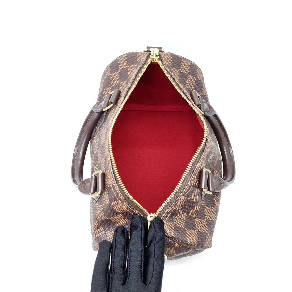 Louis Vuitton Speedy 25B Damier Ebene Ghw