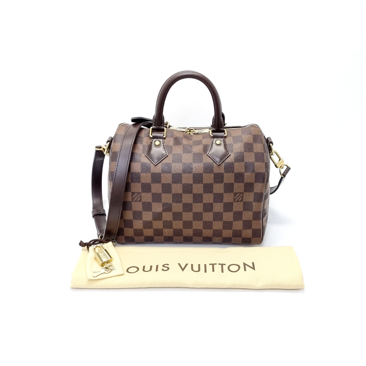 Louis Vuitton Speedy 25B Damier Ebene Ghw