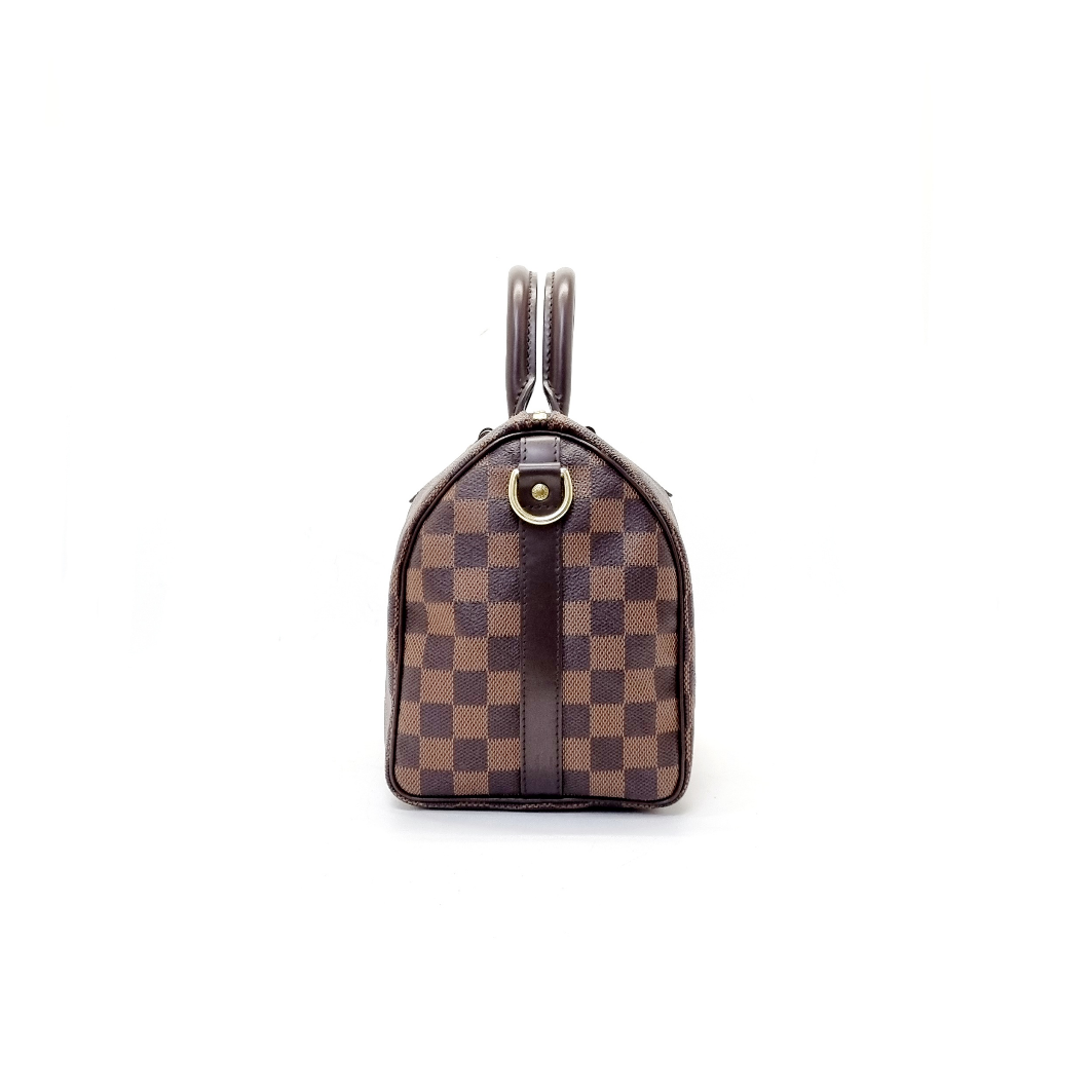 Louis Vuitton Speedy 25B Damier Ebene Ghw