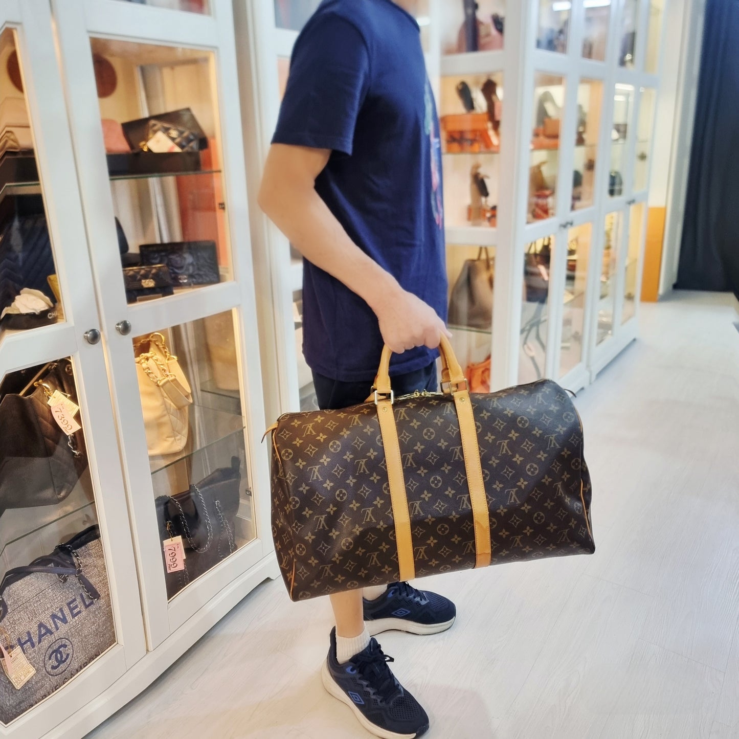 Louis Vuitton Keepall 50 Monogram Ghw