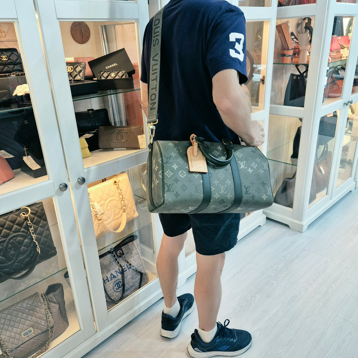 Louis Vuitton Keepall 35B Monogram Surplus Ghw