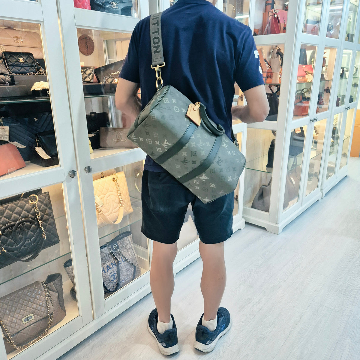 Louis Vuitton Keepall 35B Monogram Surplus Ghw