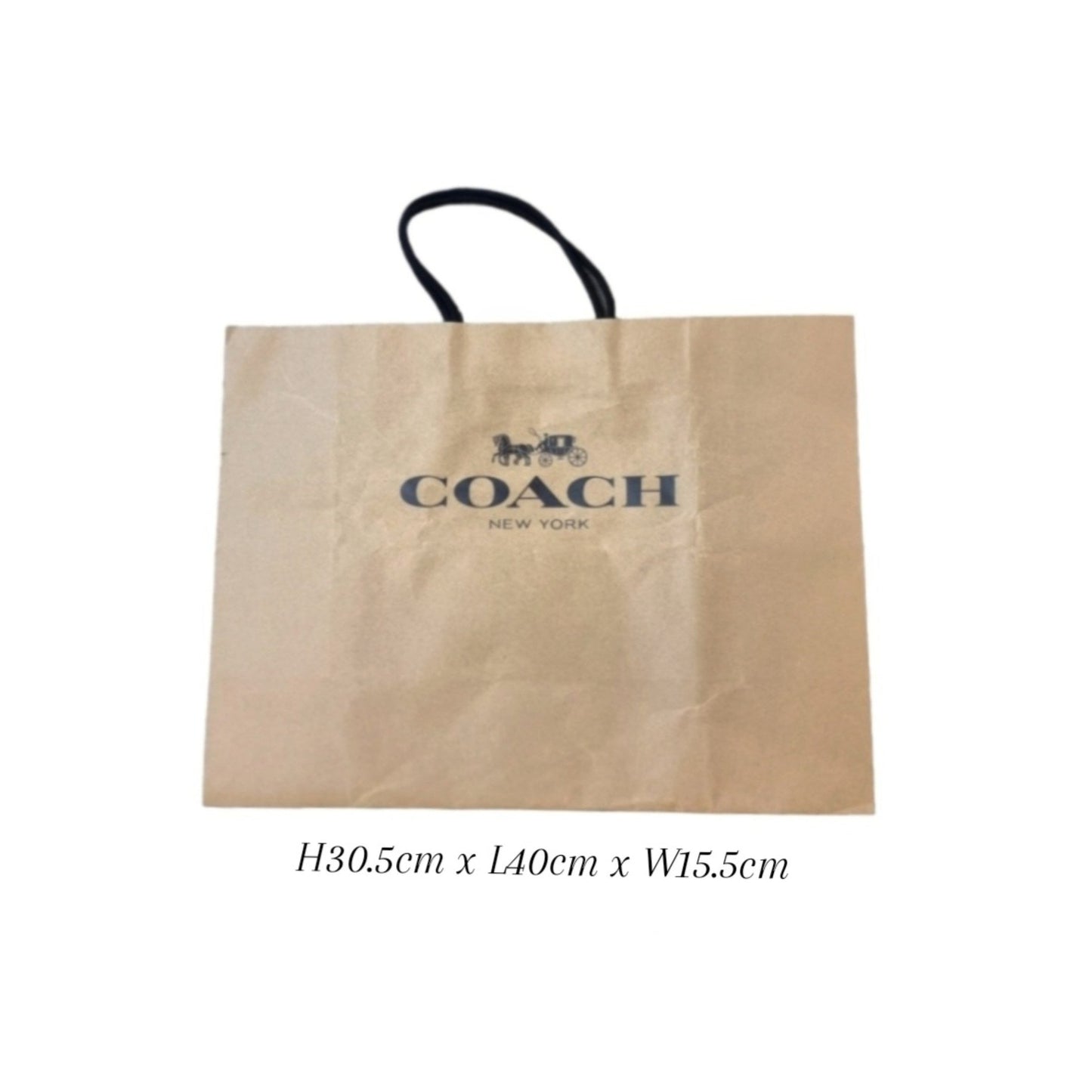Paperbags Coach Brown