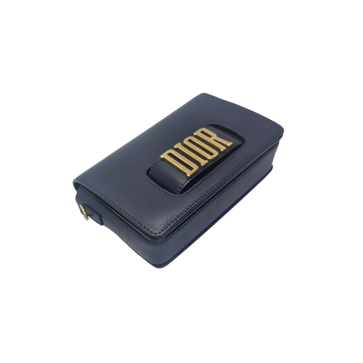 Christian Dior Dio(r)evolution Leather Crossbody Ghw (Navy Blue)