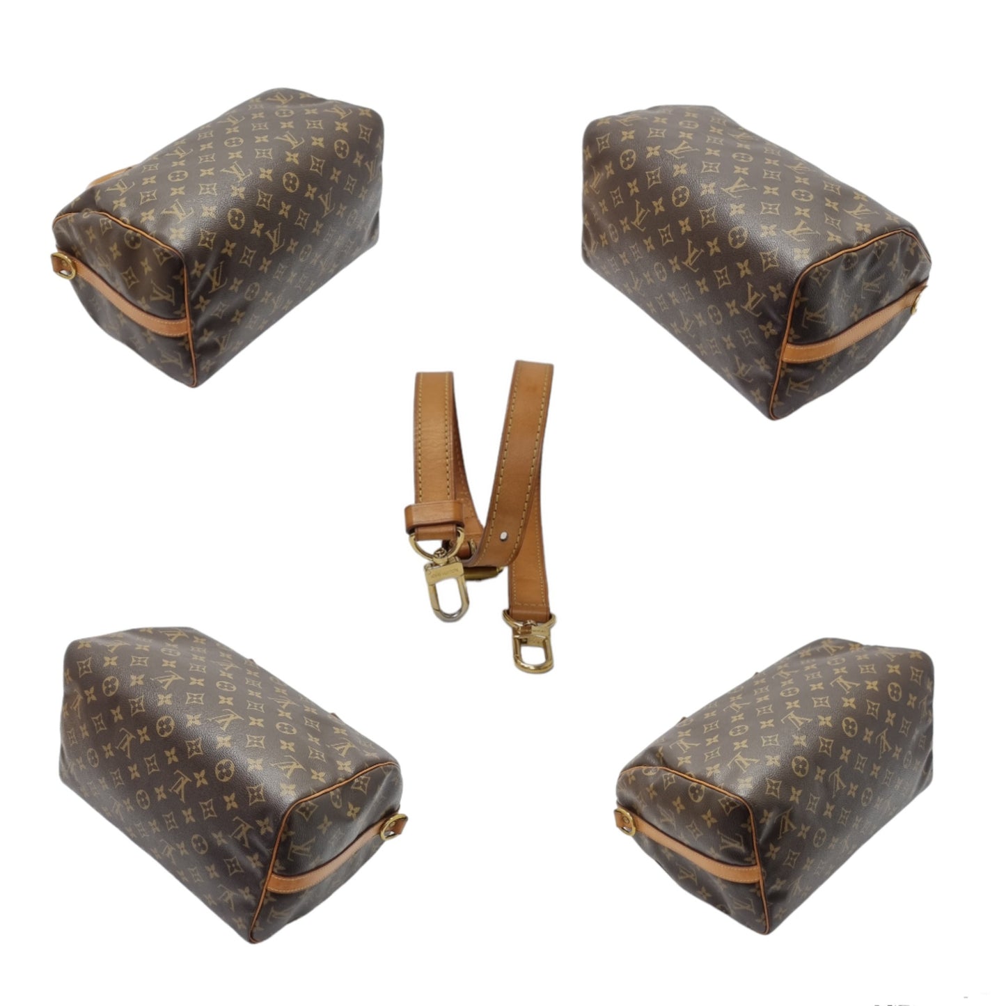 Louis Vuitton Speedy 30B Monogram Ghw