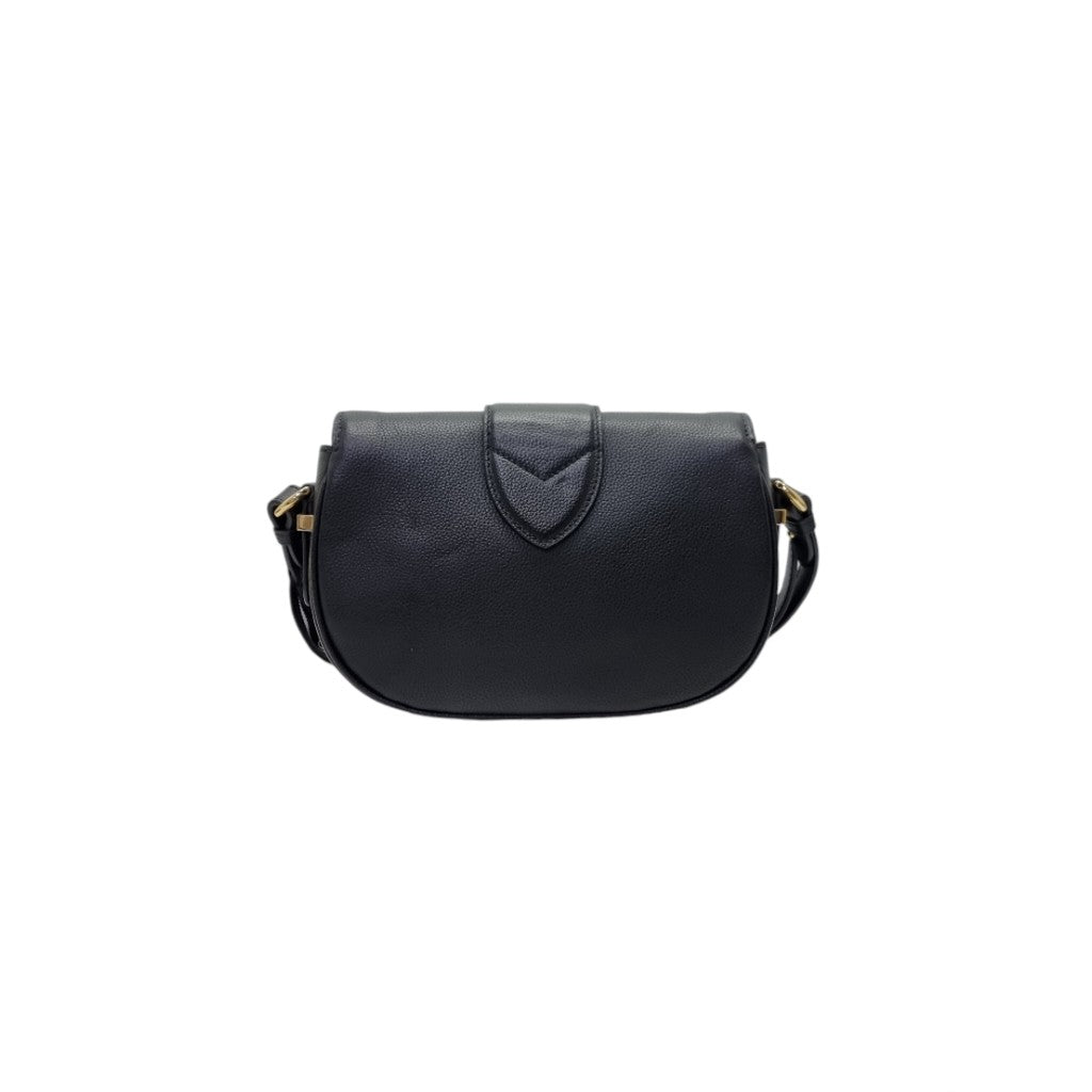 Louis Vuitton Pont 9 Soft MM Grained Calfskin Ghw (Black)