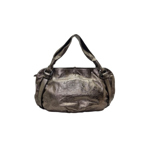 Celine Bittersweet Medium Hobo Leather Bag Shw (Metallic Gold Rose)