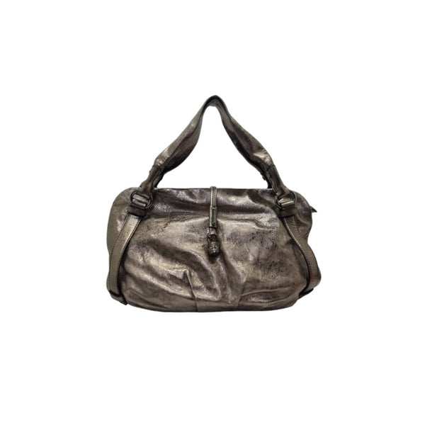 Celine Bittersweet Medium Hobo Leather Bag Shw (Metallic Gold Rose)