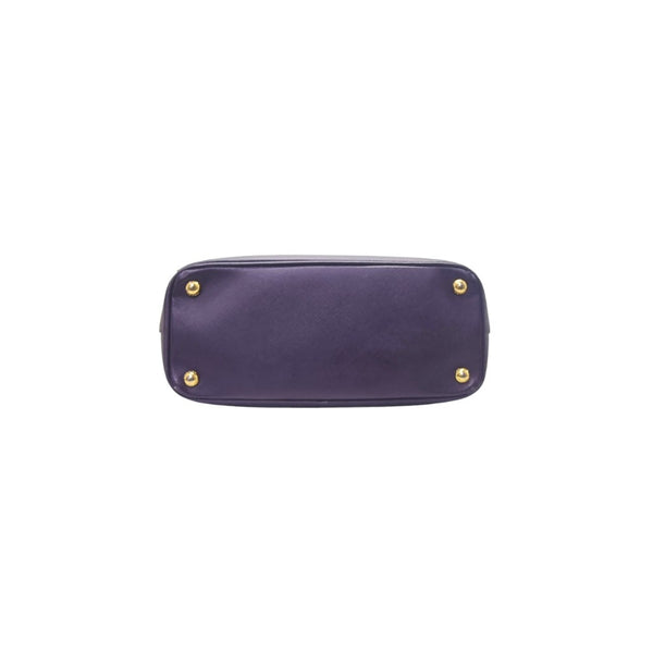 Prada BN2863 Saffiano Lux Tote Bag Ghw (Purple)