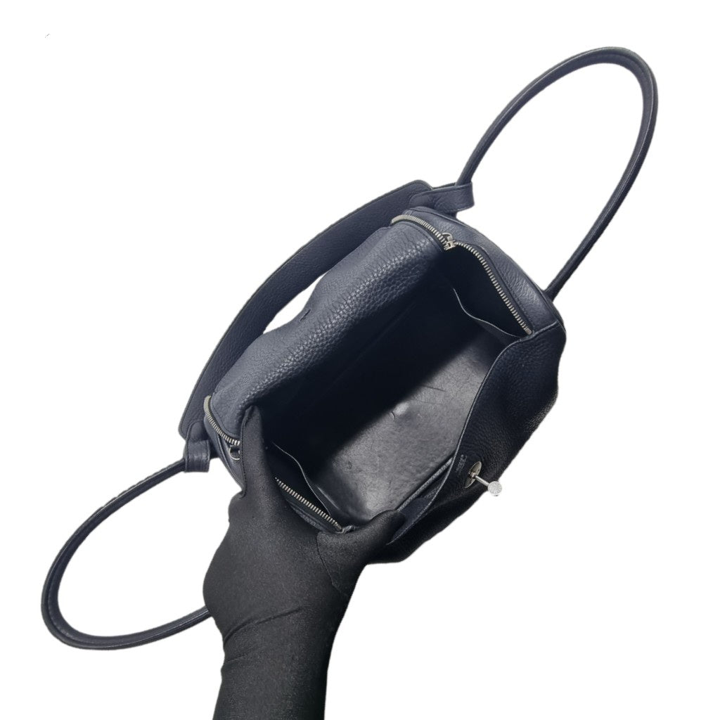 Hermes Lindy 30 Clemence Shw (Black)