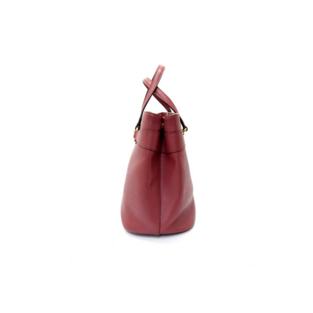 Gucci HorseBit 2 Way Safiano Leather Tote Bag Ghw (Bordeaux)