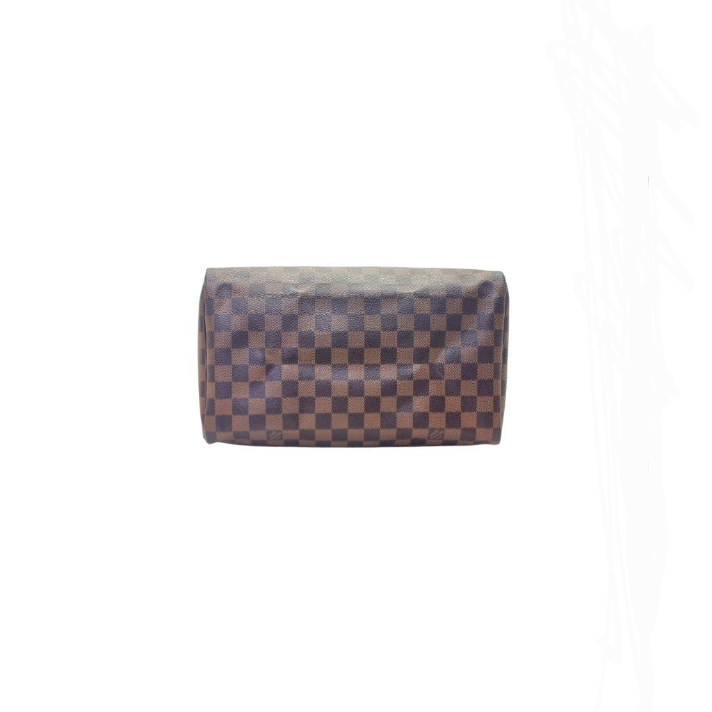 Louis Vuitton Speedy 30 Damier Ebene Ghw