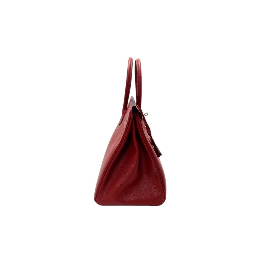Hermes Birkin 35 Epsom Leather Ghw (Rouge Grenat)