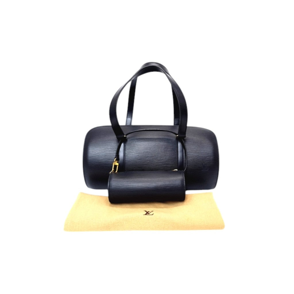 Louis Vuitton Soufflot Epi Leather With Trousse Case Ghw (Black)