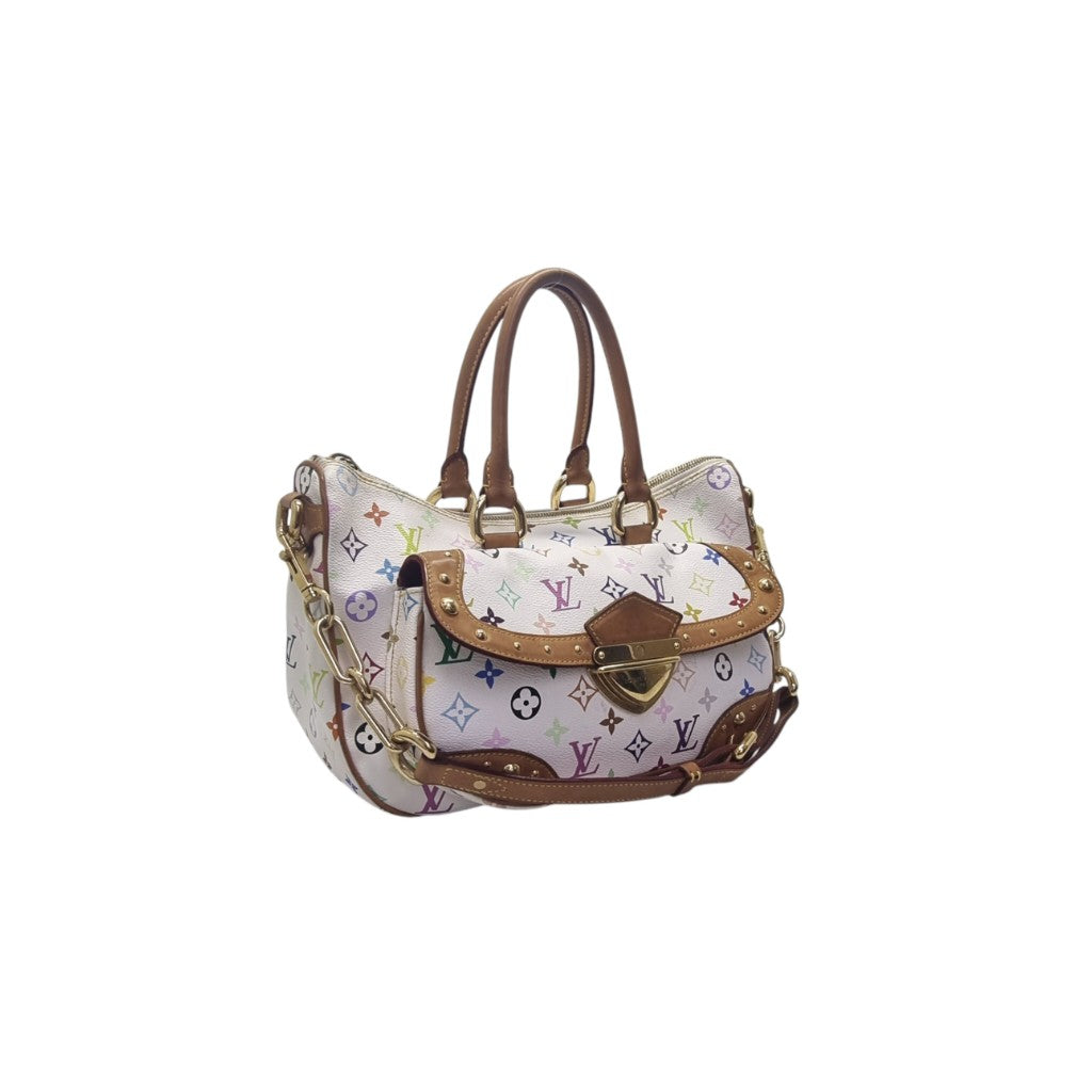 Louis Vuitton Rita Takashi Murakami Monogram Multicolor White Ghw