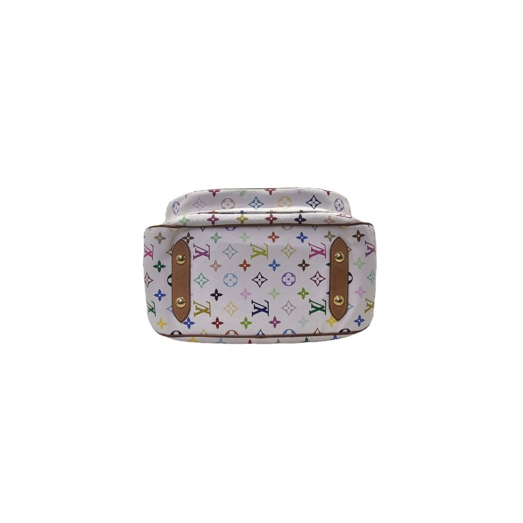 Louis Vuitton Rita Takashi Murakami Monogram Multicolor White Ghw