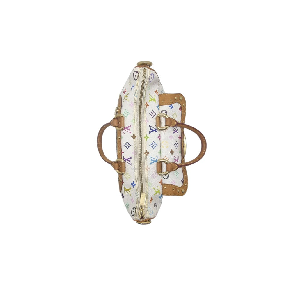 Louis Vuitton Rita Takashi Murakami Monogram Multicolor White Ghw