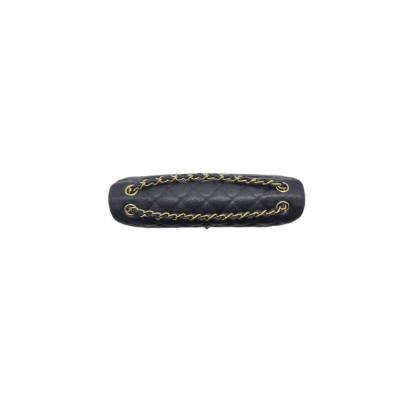 Chanel Classic Jumbo Double Flap Caviar Ghw (Black)