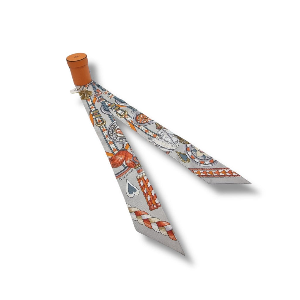 Hermes Twilly 100% Silk (Multicolor)