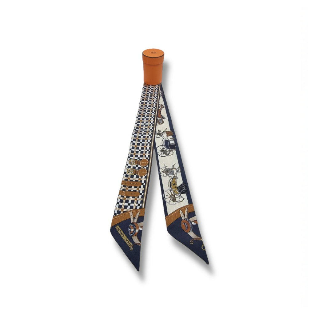 Hermes Twilly 100% Silk (Multicolor)