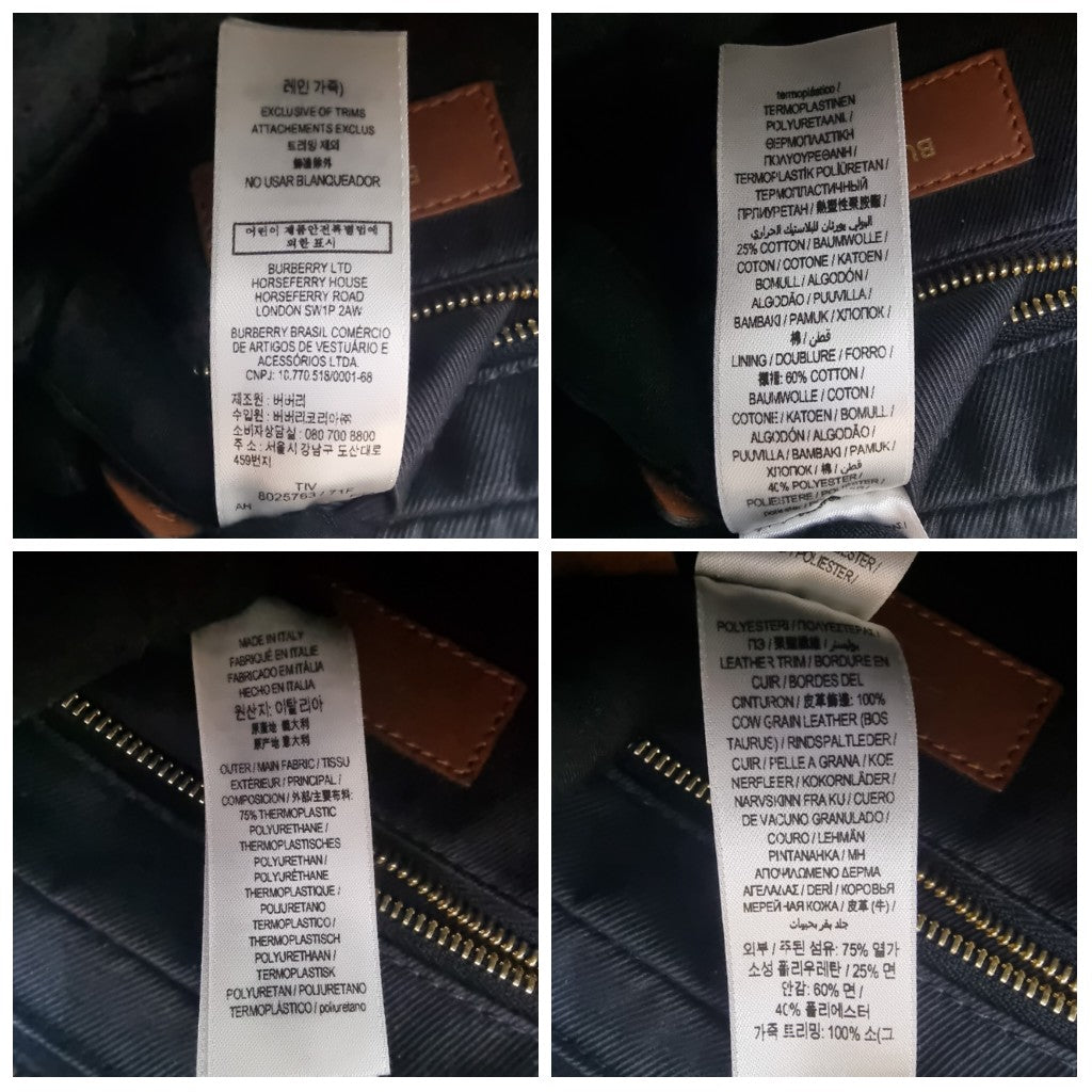 Burberry Men Canvas TB Print Crossbody Ghw ( Bridle Brown)