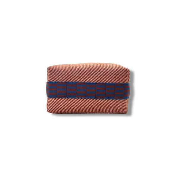 Hermes Bride A Brac H Natte Bicolor Wool Twill Case Small (Tomette)