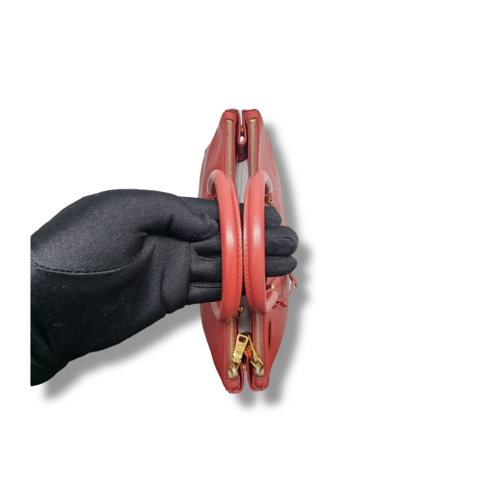 Prada BN1786 Galleria Saffiano Lux Tote Large Ghw (Red)