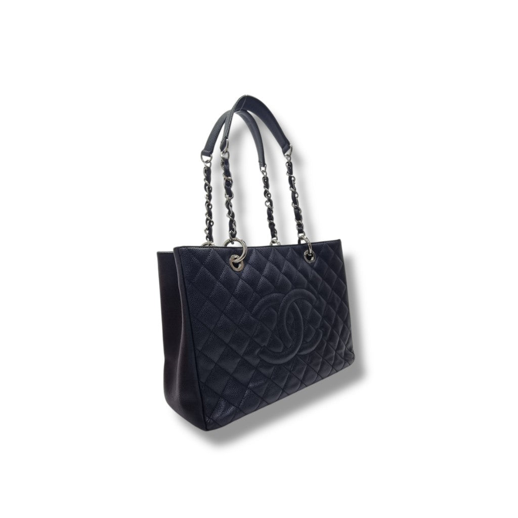 Chanel GST Caviar Ghw (Black)