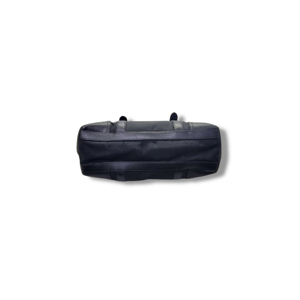 Prada BR3049 Nylon Shoulder Bag Ghw (Black)