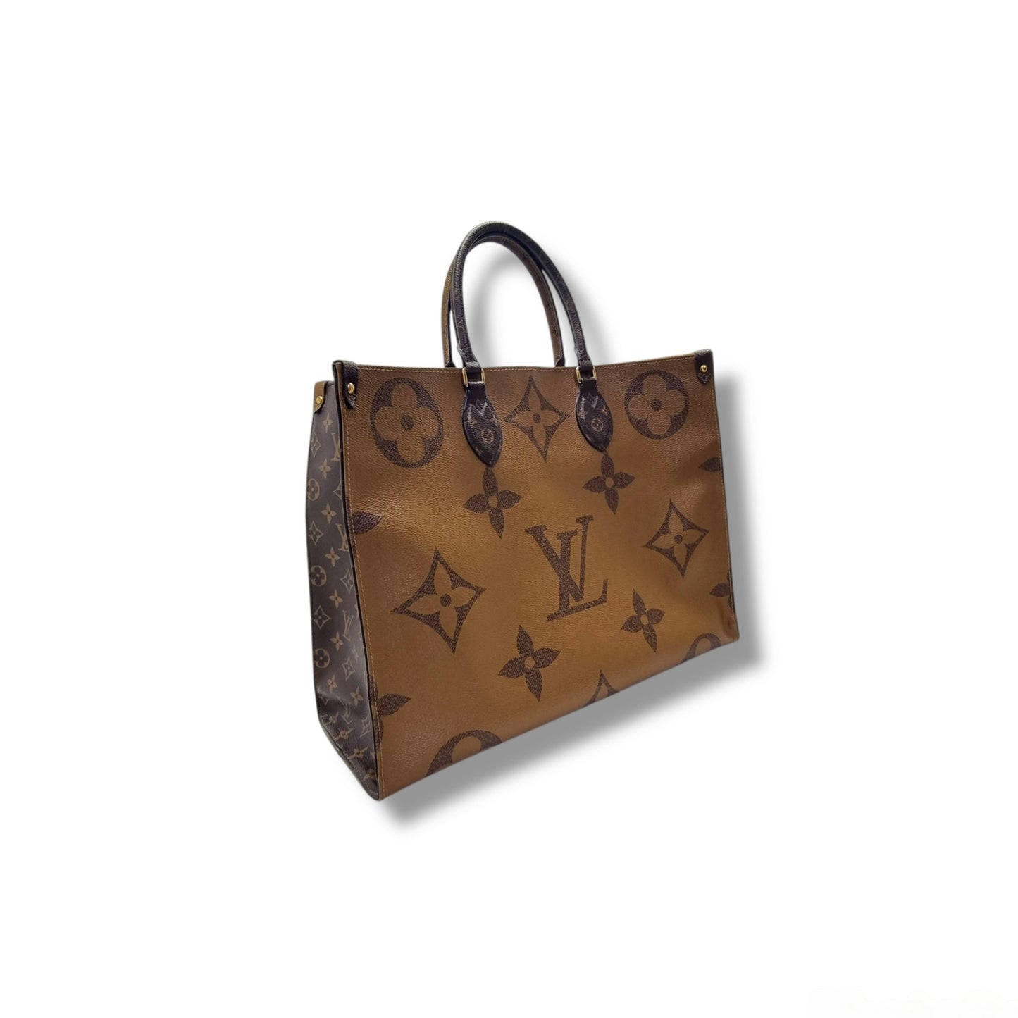 Louis Vuitton OnTheGo GM Monogram Giant Reverse Brass Hardware