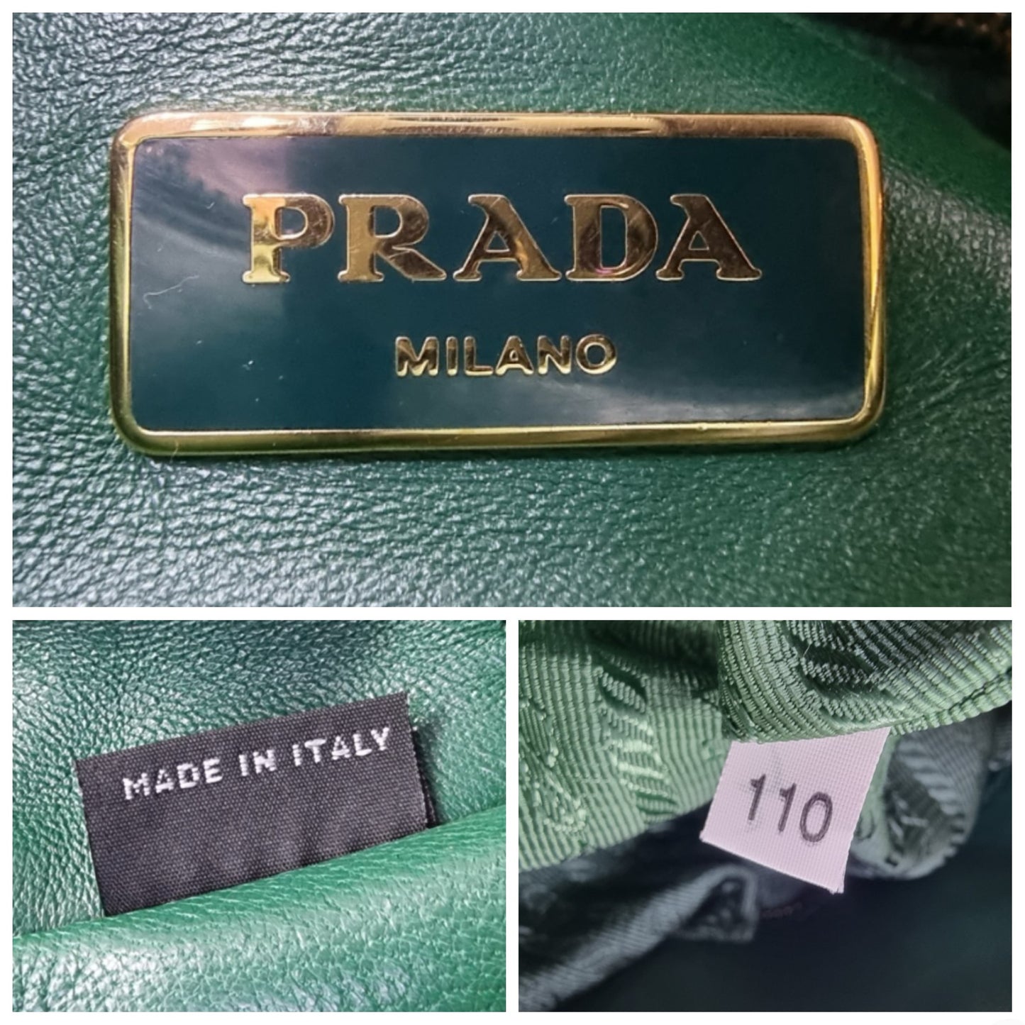 Prada Tessuto Gaufre Nylon Tote Bag Ghw (Mint Green)