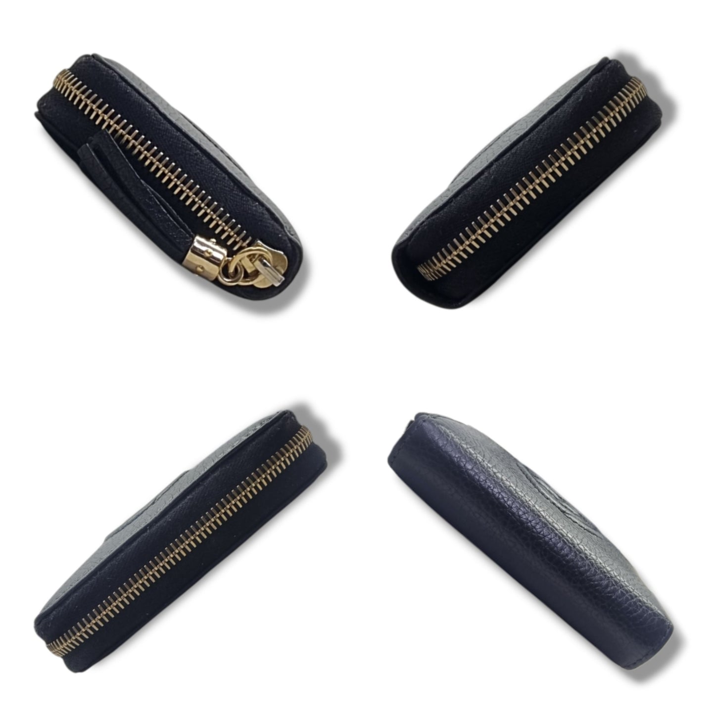 Gucci Soho Disco Leather Wallet Ghw (Black)