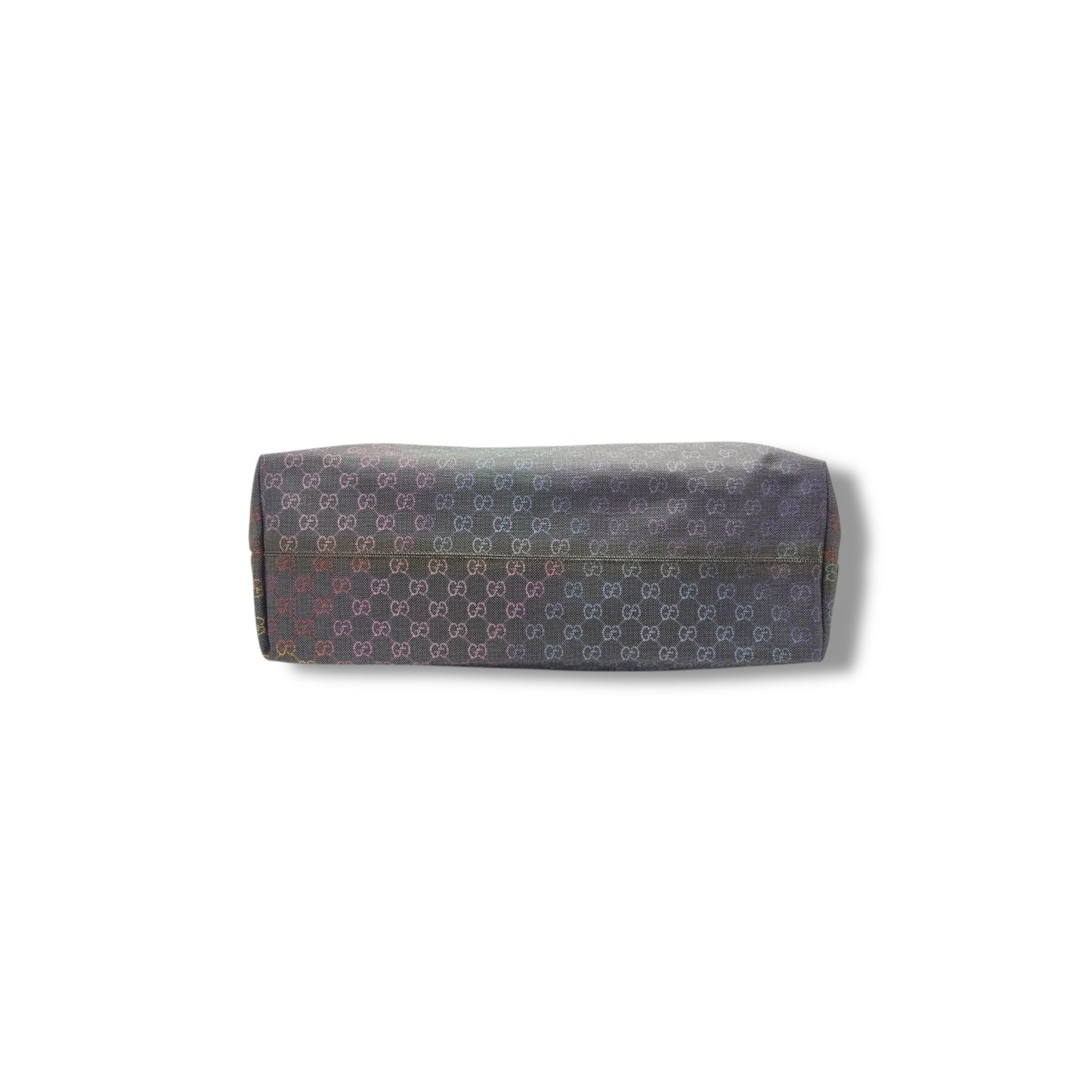 Gucci GG Gradient Logo Canvas Shoulder Bag Shw (Grey Multicolor)