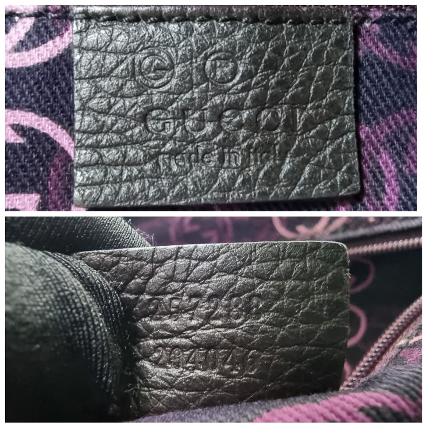 Gucci GG Nylon Boston Bag Ghw (Brown)